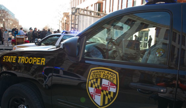 Maryland State Police Trooper Hurt After Car Got Rear-Ended Along I-495