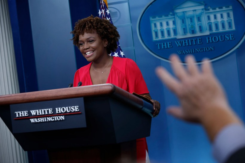  White House Press Secretary Karine Jean-Pierre 