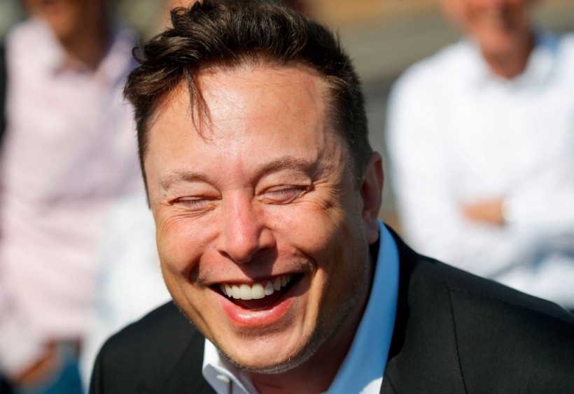 Tesla Elon Musk Laugh