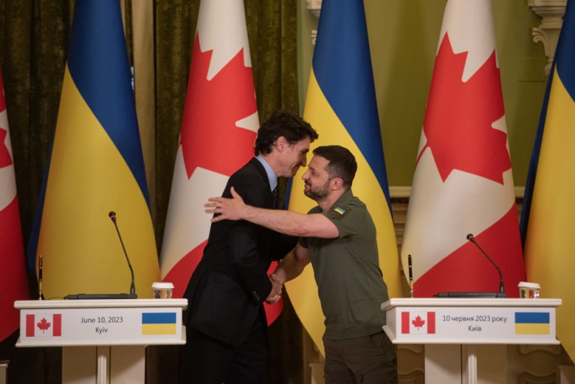 Canadian PM Trudeau Visits Kyiv, Promises $500m Aid to Ukraine
