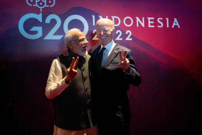 India's Narendra Modi US's Joe Biden