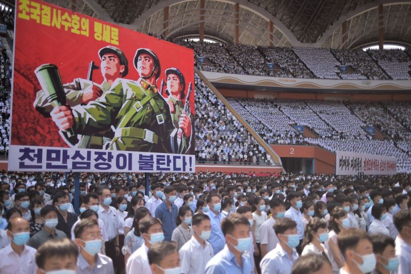 North Koreans Rally to 'Annihilate' US in Annual Commemoration of Korean War