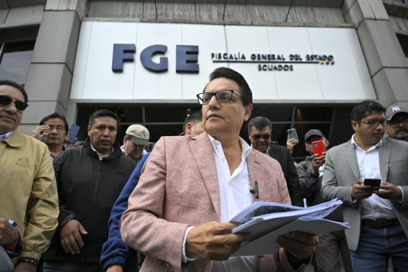 Ecuador presidential candidate, Fernando Villavicencio,