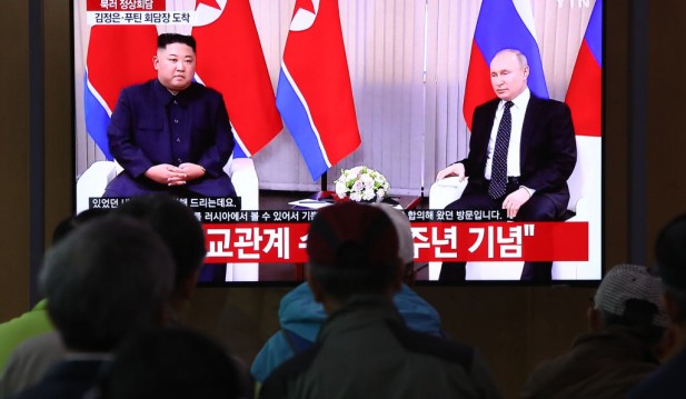 Russia, North Korea Near To Reaching Arms Deal Against Ukraine as Putin, Kim Jong Un Exchange Letters, US Reveals