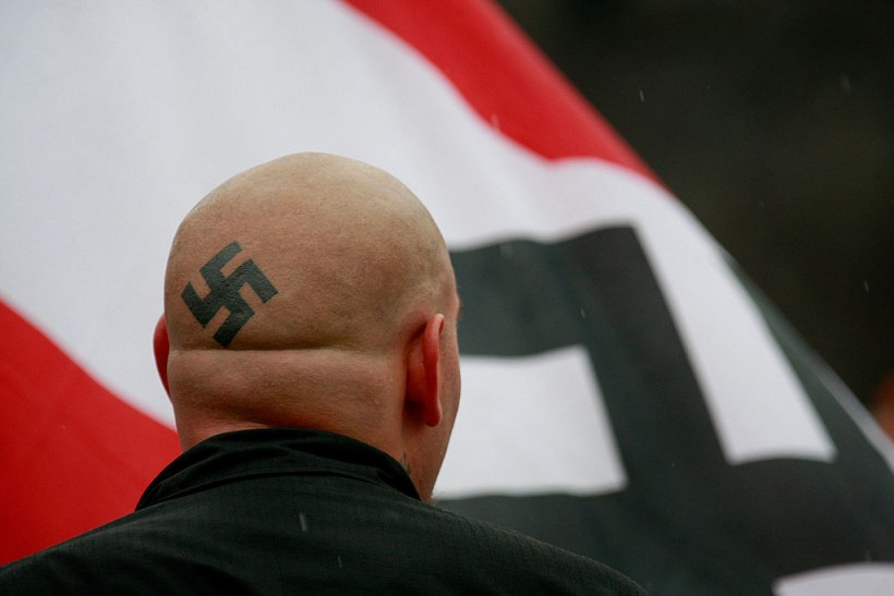 Florida Labor Day Sees Neo-Nazi Rally—Performing Nazi Salute, Parading Swastika Flags