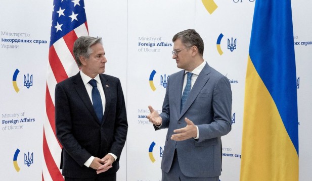 US State Secretary Blinken Makes Surprise Visit to Ukraine