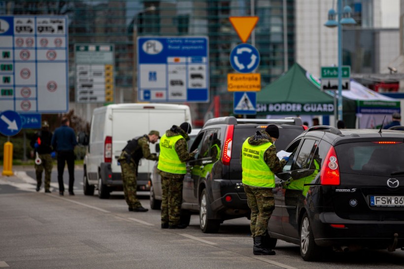 Poland Eases Border Checks For Trucks, Long Queues Begin To Subside