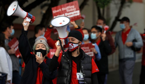 California Nurses Picket Kaiser, Claiming Unsafe Working Conditions