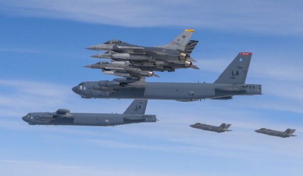 South Korea And United States Hold Joint Air Drills