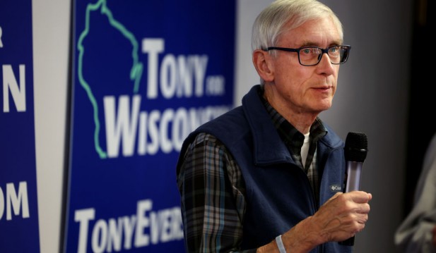 Tony Evers Campaigns In Wisconsin On Day Before Midterm Election