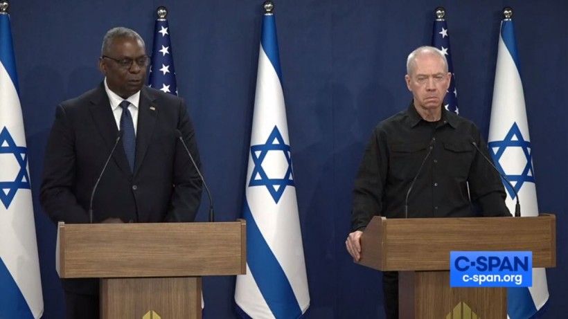US Defense Secretary Austin Visits Israel, Promises Washington's Security Help