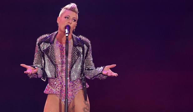 Pink Performs At Chase Field
