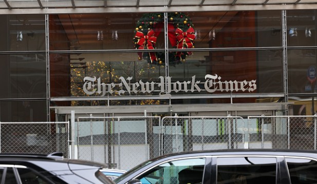 New York Times Staff Walkout And Strike As Union Negotiations Continue