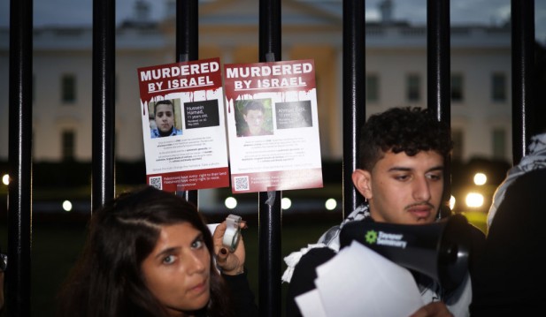 White House Vandalized by Pro-Palestine Protesters While Joe Biden Wasn't Around—Here's What Happened
