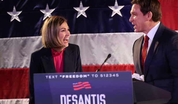 Iowa Governor Kim Reynolds Endorses GOP Candidate Ron DeSantis For President