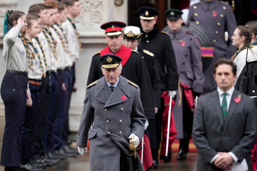 King Charles Leads UK's Remembrance Sunday Commemorations