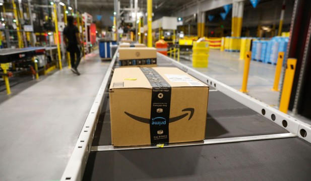 Amazon Fulfillment Center Operates On Cyber Monday
