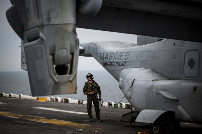 V-22 Osprey Crashes Off Japan's West Coast; At Least 1 Dead