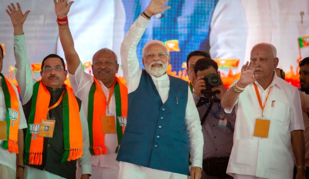 India's Ruling Nationalist Bharatiya Janata Party (BJP) Sweeps Polls in 3 States
