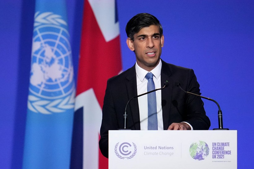 UK Chancellor Rishi Sunak Delivers Keynote Speech To COP26