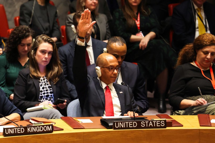 US Vetoes UN Security Council Resolution for Gaza Ceasefire as War Rages On