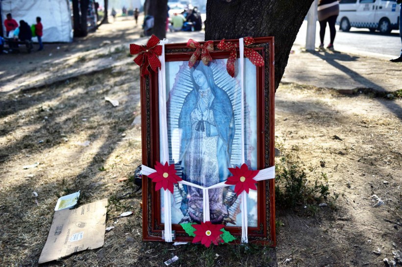 Latino Catholics Commemorate Virgin Mary's Apparition in Guadalupe