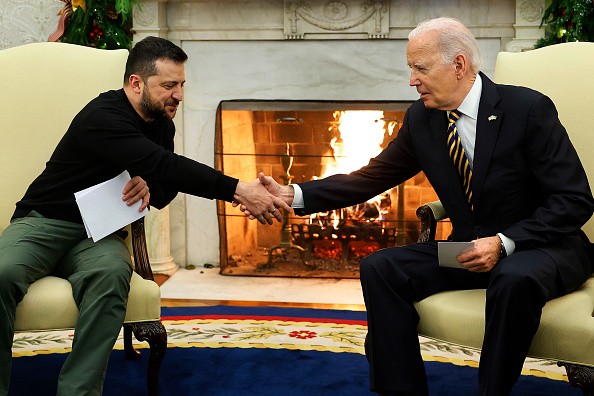 President Biden Meets With Visiting Ukrainian President Zelensky At The White House
