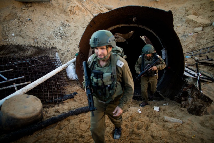 IDF Escorts Journalists Into Alleged Hamas Tunnel Near Israel-Gaza Erez Crossing