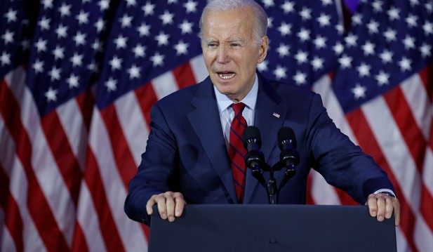 President Biden And VP Harris Attend DNC Event With Reproductive Rights Groups In D.C.