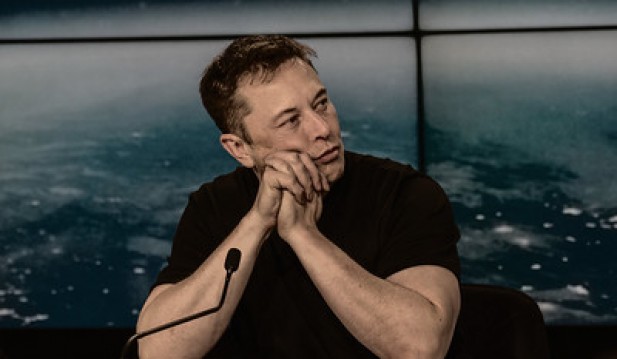 Elon Musk, CEO of SpaceX and Tesla.