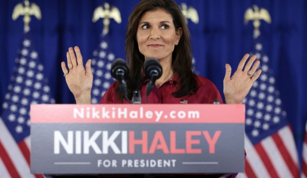 Nikki Haley Holds Her Caucus Night Event In Iowa