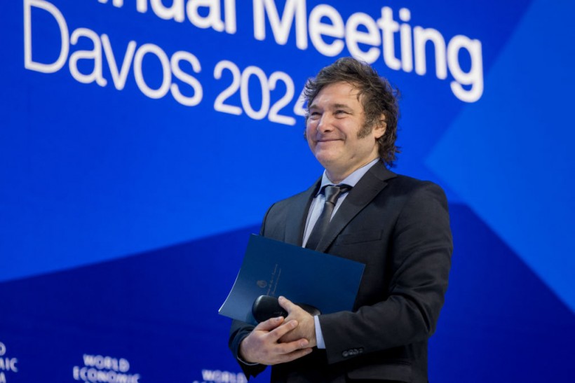 World Economic Forum: Javier Milei Speaks in Davos, Urges Rejection of Socialism