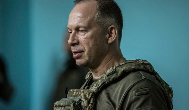 Oleksandr Syrskyi, The Commander Of The Ukrainian Ground Forces, Awards Ukrainian Fighters In The Soledar Direction Of Donetsk Oblast DONETSK OBLAST, UKRAINE - JULY 2: