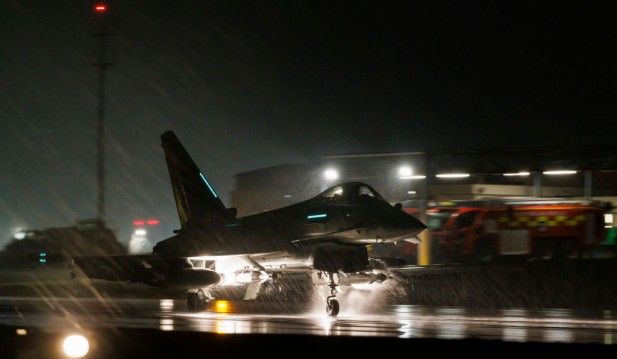 RAF Make Further Air Strikes Against Military Targets In Yemen