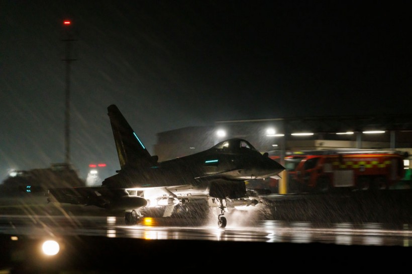 RAF Make Further Air Strikes Against Military Targets In Yemen