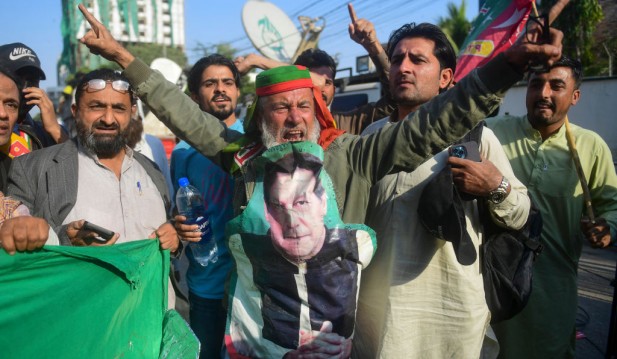Imran Khan Supporters Protest Pakistan’s Election Results