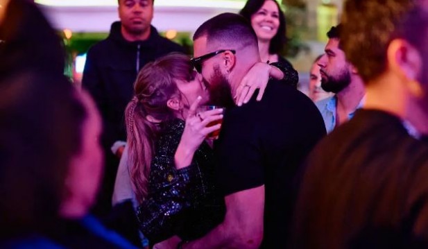 It's A Love Story: Taylor Swift, Travis Kelce Steal Show at Chiefs' Super Bowl Afterparty