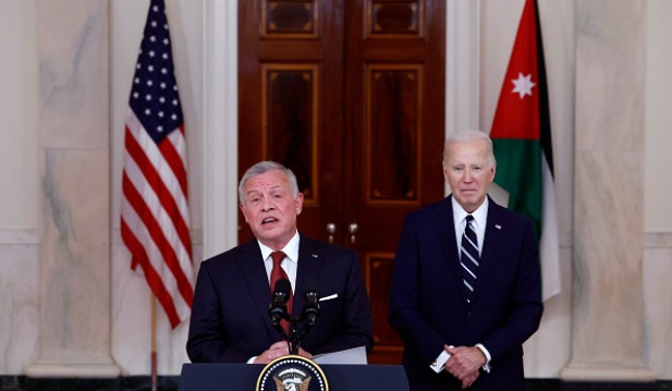 President Biden Welcomes Jordan's King Abdullah To The White House