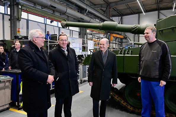 Rheinmetall Groundbreaking For New Munitions Factory