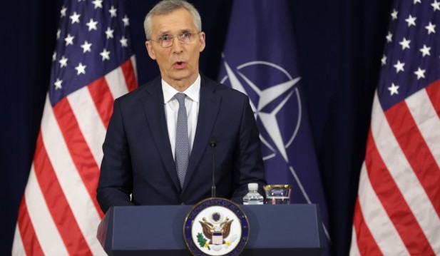 Secretary Of State Blinken Holds Joint Press Availability With NATO Secretary General Stoltenberg