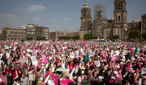 MEXICO-OPPOSITION-RALLY