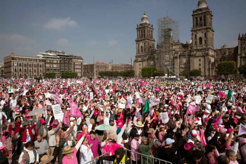 MEXICO-OPPOSITION-RALLY