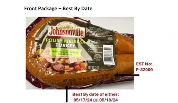 Johnsonville Kielbasa Sausage Recall