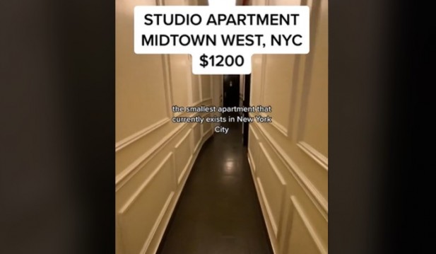 Smallest Studio Apartment in Midtown West, New York City