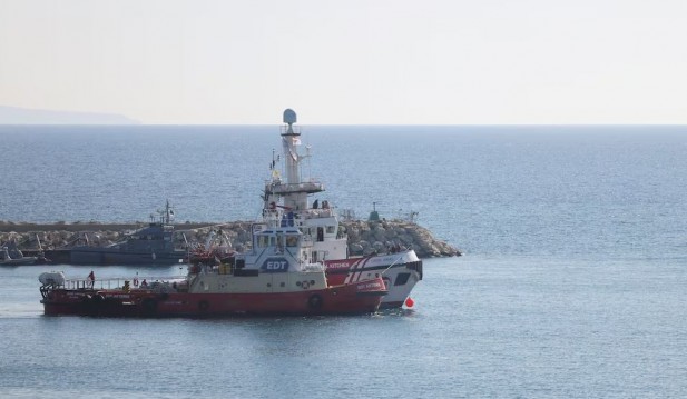 US Navy Deploys Ship to Help Build Humanitarian Goods Pier in Gaza