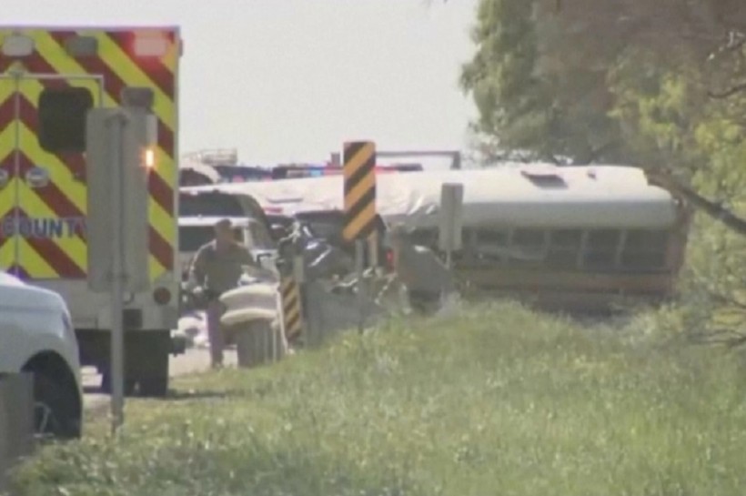 Texas: 2 Dead, 32 Hospitalized After Cement Truck Struck School Bus Carrying 40 Pre-K Students