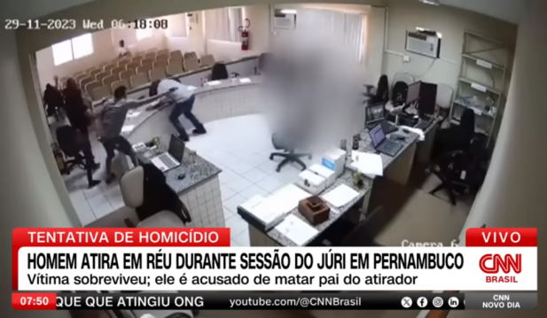 Brazil Court Shooting