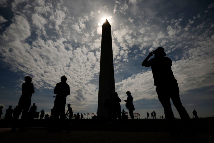 Washington DC Experiences Partial Solar Eclipse