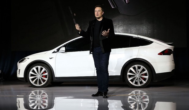 Elon Musk Tesla Model X