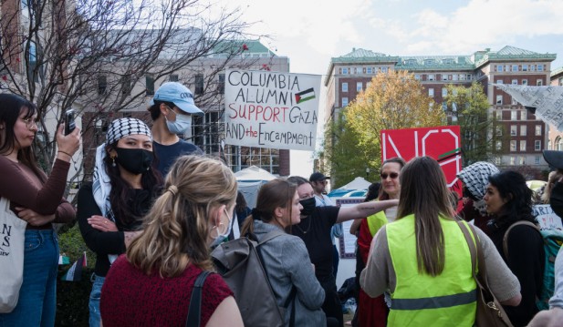 Pro-Palestine Protests at Columbia University